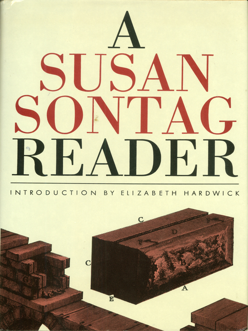 Title details for A Susan Sontag Reader by Susan Sontag - Wait list